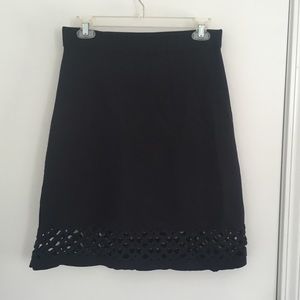 Ann Taylor Navy Skirt